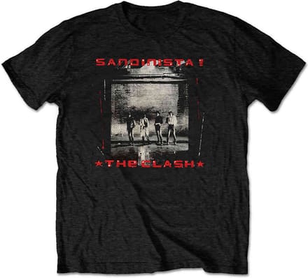 The Clash - Sandinista! Heren T-shirt - S - Zwart