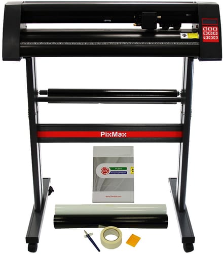 Flexistarter vinyl snijplotter - zwart - 72cm - met optisch oog