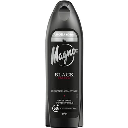 Gel douche ÉNERGIE NOIRE 600 ml