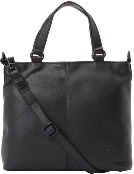 Voi 4Season Handtas Leder 28 cm - Dames - schwarz