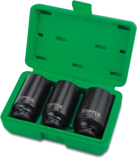 SET SLAGDOP WIELNAAF 3PCS 1/2 Dr :30,32,36mm