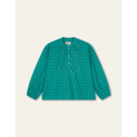 Oilily Bean blouse- maat38 Deep Groen