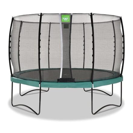 EXIT Allure Classic Trampoline ø366cm - Op Poten - Rond - Trampoline Buiten - Voor Kinderen - Groen