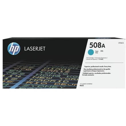 HP 508A - Tonercartridge - Origineel - Standaard Capaciteit - Cyaan