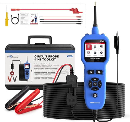 Schakelcircuittester - Diagnosegereedschap Auto - Elektrische Circuits Testen - 4-in-1 Functionaliteit - 21.7 cm Lengte