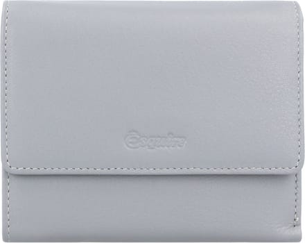 Esquire Viktoria Portemonnee RFID Leer 12 cm - Dames - Horizontaal - grau