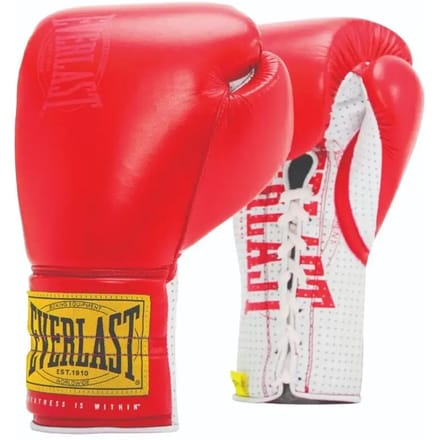 Vetersluitingen bokshandschoenen Everlast 1910