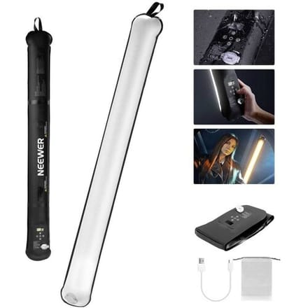 Neewer GC21B LED-videolamp Aantal LEDs: 320 Bi-Color