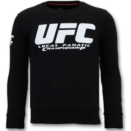 Luxe Sweater Heren - UFC Championship - Zwart
