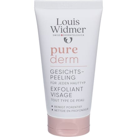Louis Widmer Purederm Gezichtspeeling Licht Geparfumeerd 50 Crème