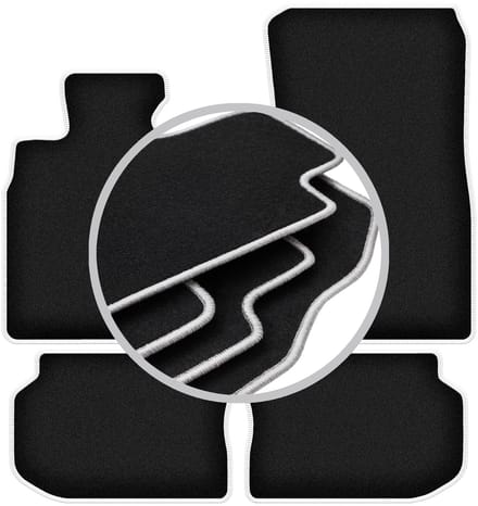 CARLUX-SILVER automatten voor: BMW 5 F11 stationwagen (2010-2013)
