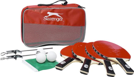 Slazenger - Branded ping pong / table tennis set 10 pieces