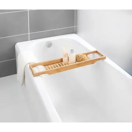 WENKO Badbrug Bambusa 70x16cm bamboe - Badplank - Badrek