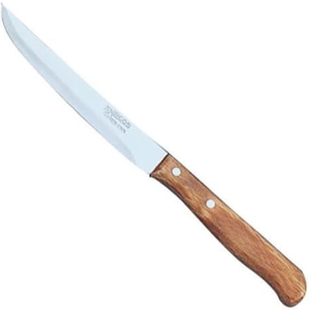 Groentemes - ARCOS - Latina - 105 mm - Roestvrij staal - Traditioneel houten handvat