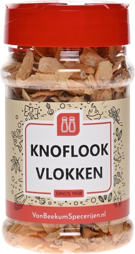 Van Beekum Specerijen - Knoflook Vlokken - Strooibus 100 Gram