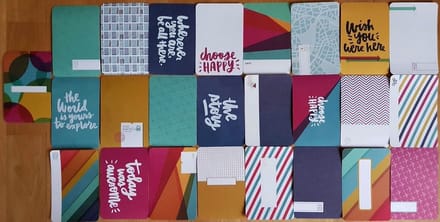 Project Life: Wander 25st 4''x6'' journalings cards (380599C)