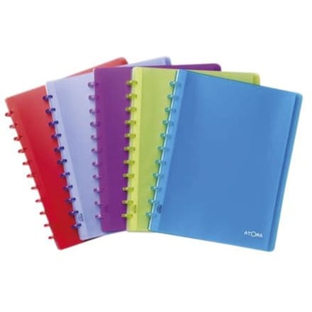 Atoma pres map - PP - 11 ringen - 40 stuks - Geassorteerde kleuren