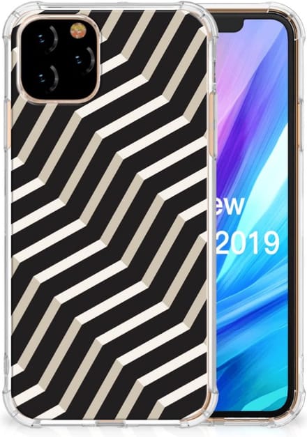 Back Cover voor Apple iPhone 11 Pro Shockproof Case Illusion