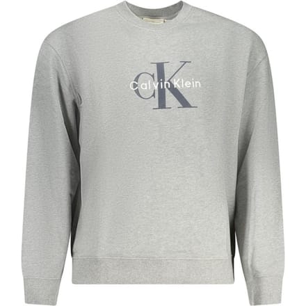 Calvin Klein Grijze Katoenen Sweatshirt voor Mannen