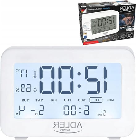 Adler AD 1190 Koperen wekkerradio met radio