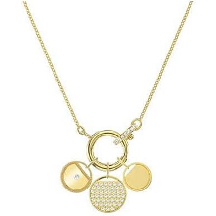 Swarovski Ginger Kettingen Dames Wit 5567530 White beige