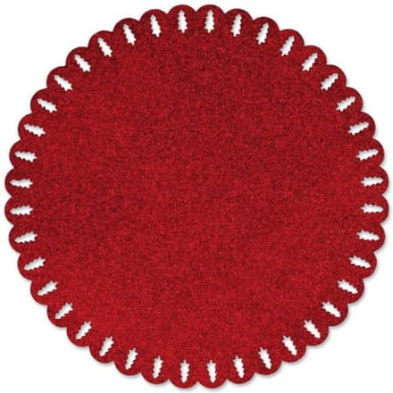 Unique Living | placemat xmas | rond | polyester | | Ø38cm