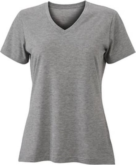 James and Nicholson Dames/dames Heather T-Shirt (Grijze Heide)
