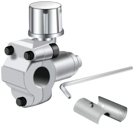Allecto - Plug-Through Valve Set - Koelkast - 1/4 Inch - 5/16 Inch
