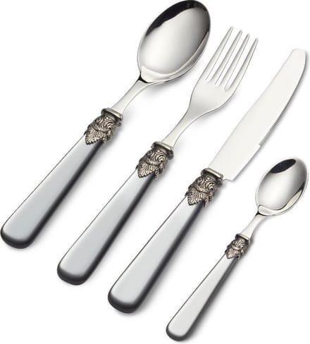 Diner bestekset EME Napoleon - Grijs