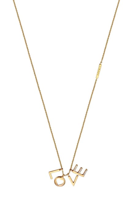 Esprit ESNL00231242 Amory Collier - Zilver - Goudkleurig