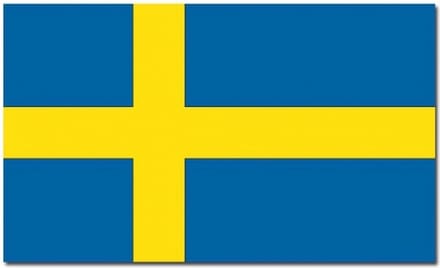 *** Grote Zweedse Vlag 90x150cm - Vlag Zweden - van Heble® ***