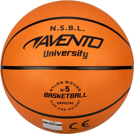 Avento Basketbal Maat 5 - Junior Squad - Oranje/Zwart