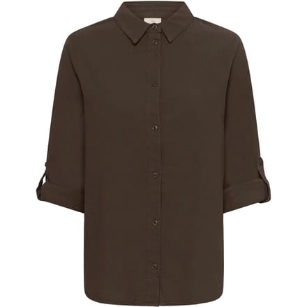 Overhemd met lang mouwen KAnaya Overhemd met lang mouwen Regular fit brown
