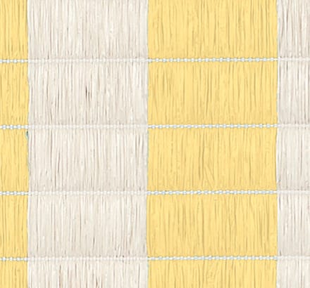 Balkondoek windscherm basic geel - creme 90x300 cm
