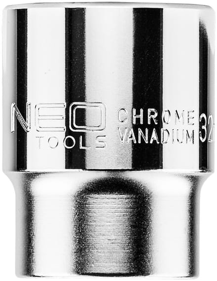 NEO - Nasadka - 3/4" - Chroom-vanadiumstaal - 32 mm