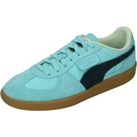 Puma palermo weathered in de kleur blauw.