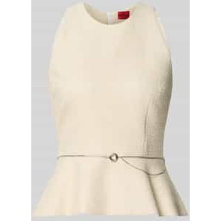 slim fit blousetop van puur katoen model 'CALETI'