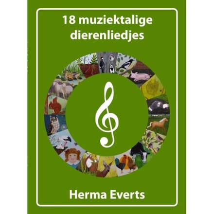 18 Muziektalige Dierenliedjes - Herma Everts