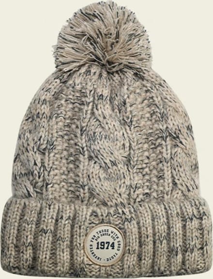 Green Egg Beanie beige Big | Groen