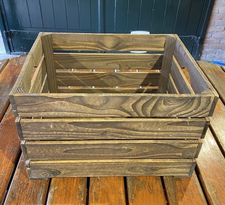 Houten kist - Pomme Chatelaine.NL