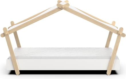 CBA - Kinderbed Lodge - Wit - 90x200