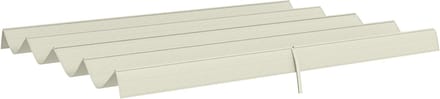Retractable Repuesto Techno 3x2,5 m para Marco de 2,85x2 m Canvas Holder Only for Dining Garden with 8 Cream Orifices