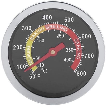 Dailygoody - Roestvrijstalen BBQ-thermometer - Temperatuurmeter voor