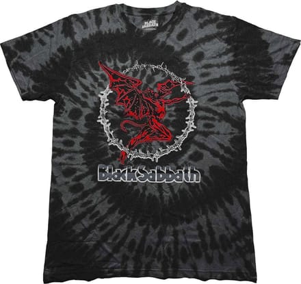 Black Sabbath - Red Henry Heren T-shirt - S - Zwart/Grijs