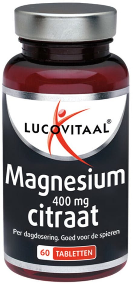 Lucovitaal Magnesium Citraat tabletten 400 mg 60 tabletten