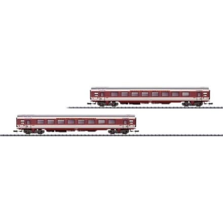 MiniTrix 15691 N set van 2 personenrijtuigen Grand-comfort van de SNCF