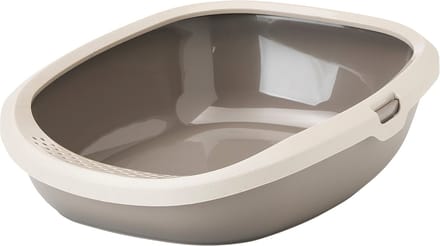Savic Gizmo Medium Happy Planet - Kattenbak - Mokka Graniet Grijs