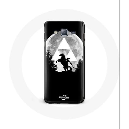 Coque - Samsung - Galaxy J3 2016 - Souple - Zelda Lune - Protection