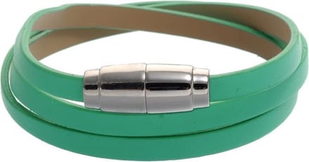 Behave - Mintgroene armband imitatieleer - Casual trend - Dames accessoire