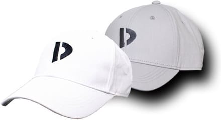 2-Pack Donnay - Baseball Caps - White/Light grey (637) - maat Volwassen